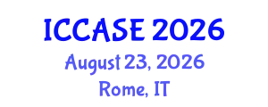 International Conference on Control, Automation and Systems Engineering (ICCASE) August 23, 2026 - Rome, Italy