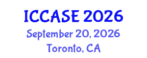 International Conference on Control, Automation and Systems Engineering (ICCASE) September 20, 2026 - Toronto, Canada