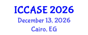 International Conference on Control, Automation and Systems Engineering (ICCASE) December 13, 2026 - Cairo, Egypt