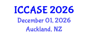 International Conference on Control, Automation and Systems Engineering (ICCASE) December 01, 2026 - Auckland, New Zealand
