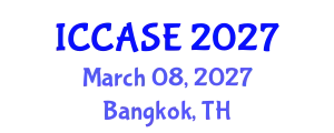 International Conference on Control, Automation and Systems Engineering (ICCASE) March 08, 2027 - Bangkok, Thailand