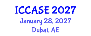 International Conference on Control, Automation and Systems Engineering (ICCASE) January 28, 2027 - Dubai, United Arab Emirates
