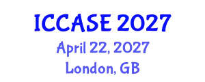International Conference on Control, Automation and Systems Engineering (ICCASE) April 22, 2027 - London, United Kingdom