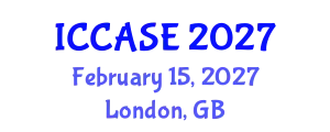 International Conference on Control, Automation and Systems Engineering (ICCASE) February 15, 2027 - London, United Kingdom
