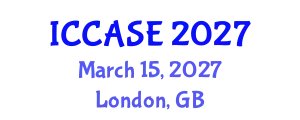 International Conference on Control, Automation and Systems Engineering (ICCASE) March 15, 2027 - London, United Kingdom