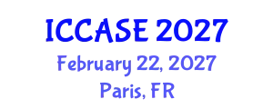 International Conference on Control, Automation and Systems Engineering (ICCASE) February 22, 2027 - Paris, France