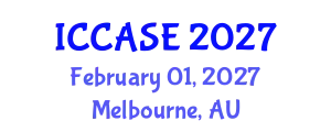 International Conference on Control, Automation and Systems Engineering (ICCASE) February 01, 2027 - Melbourne, Australia