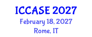 International Conference on Control, Automation and Systems Engineering (ICCASE) February 18, 2027 - Rome, Italy