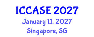 International Conference on Control, Automation and Systems Engineering (ICCASE) January 11, 2027 - Singapore, Singapore