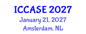 International Conference on Control, Automation and Systems Engineering (ICCASE) January 21, 2027 - Amsterdam, Netherlands