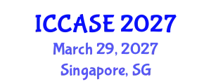 International Conference on Control, Automation and Systems Engineering (ICCASE) March 29, 2027 - Singapore, Singapore