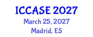 International Conference on Control, Automation and Systems Engineering (ICCASE) March 25, 2027 - Madrid, Spain