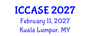 International Conference on Control, Automation and Systems Engineering (ICCASE) February 11, 2027 - Kuala Lumpur, Malaysia