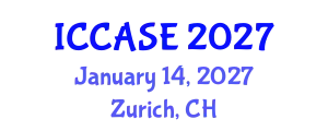International Conference on Control, Automation and Systems Engineering (ICCASE) January 14, 2027 - Zurich, Switzerland