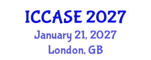 International Conference on Control, Automation and Systems Engineering (ICCASE) January 21, 2027 - London, United Kingdom