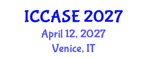 International Conference on Control, Automation and Systems Engineering (ICCASE) April 12, 2027 - Venice, Italy