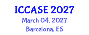 International Conference on Control, Automation and Systems Engineering (ICCASE) March 04, 2027 - Barcelona, Spain