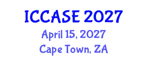 International Conference on Control, Automation and Systems Engineering (ICCASE) April 15, 2027 - Cape Town, South Africa