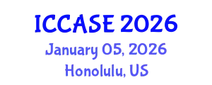International Conference on Control, Automation and Systems Engineering (ICCASE) January 05, 2026 - Honolulu, United States