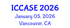International Conference on Control, Automation and Systems Engineering (ICCASE) January 05, 2026 - Vancouver, Canada