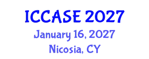 International Conference on Control, Automation and Systems Engineering (ICCASE) January 16, 2027 - Nicosia, Cyprus