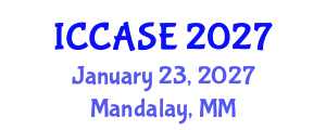 International Conference on Control, Automation and Systems Engineering (ICCASE) January 23, 2027 - Mandalay, Myanmar