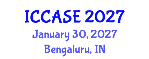 International Conference on Control, Automation and Systems Engineering (ICCASE) January 30, 2027 - Bengaluru, India