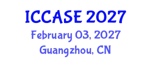 International Conference on Control, Automation and Systems Engineering (ICCASE) February 03, 2027 - Guangzhou, China