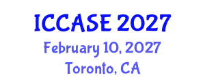 International Conference on Control, Automation and Systems Engineering (ICCASE) February 10, 2027 - Toronto, Canada
