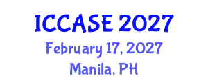 International Conference on Control, Automation and Systems Engineering (ICCASE) February 17, 2027 - Manila, Philippines