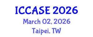 International Conference on Control, Automation and Systems Engineering (ICCASE) March 02, 2026 - Taipei, Taiwan