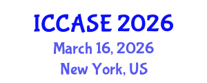 International Conference on Control, Automation and Systems Engineering (ICCASE) March 16, 2026 - New York, United States