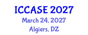 International Conference on Control, Automation and Systems Engineering (ICCASE) March 24, 2027 - Algiers, Algeria