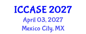 International Conference on Control, Automation and Systems Engineering (ICCASE) April 03, 2027 - Mexico City, Mexico