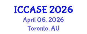 International Conference on Control, Automation and Systems Engineering (ICCASE) April 06, 2026 - Toronto, Australia