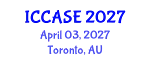 International Conference on Control, Automation and Systems Engineering (ICCASE) April 03, 2027 - Toronto, Australia