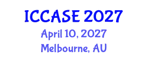 International Conference on Control, Automation and Systems Engineering (ICCASE) April 10, 2027 - Melbourne, Australia