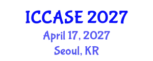 International Conference on Control, Automation and Systems Engineering (ICCASE) April 17, 2027 - Seoul, Republic of Korea