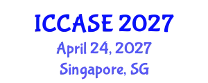 International Conference on Control, Automation and Systems Engineering (ICCASE) April 24, 2027 - Singapore, Singapore