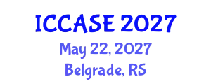 International Conference on Control, Automation and Systems Engineering (ICCASE) May 22, 2027 - Belgrade, Serbia