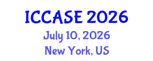 International Conference on Control, Automation and Systems Engineering (ICCASE) July 10, 2026 - New York, United States