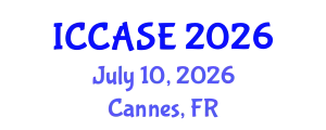 International Conference on Control, Automation and Systems Engineering (ICCASE) July 10, 2026 - Cannes, France
