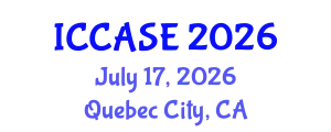 International Conference on Control, Automation and Systems Engineering (ICCASE) July 17, 2026 - Quebec City, Canada