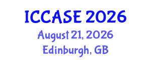 International Conference on Control, Automation and Systems Engineering (ICCASE) August 21, 2026 - Edinburgh, United Kingdom
