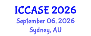 International Conference on Control, Automation and Systems Engineering (ICCASE) September 06, 2026 - Sydney, Australia
