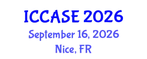 International Conference on Control, Automation and Systems Engineering (ICCASE) September 16, 2026 - Nice, France