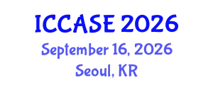 International Conference on Control, Automation and Systems Engineering (ICCASE) September 16, 2026 - Seoul, Republic of Korea