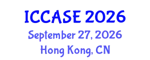 International Conference on Control, Automation and Systems Engineering (ICCASE) September 27, 2026 - Hong Kong, China