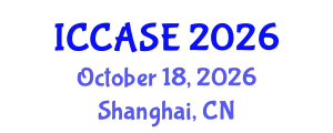 International Conference on Control, Automation and Systems Engineering (ICCASE) October 18, 2026 - Shanghai, China