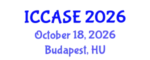 International Conference on Control, Automation and Systems Engineering (ICCASE) October 18, 2026 - Budapest, Hungary